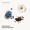 Tasting notes: berry, floral and chocolate