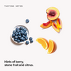 Tasting notes: berry, stone fruit and citrus