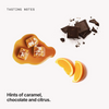 Tasting notes: caramel, chocolate and citrus