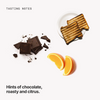Tasting notes: chocolate, roasty and citrus