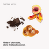 Tasting notes: chocolate, stone fruit and caramel