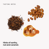 Tasting notes: earthy, nut and caramel