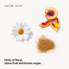 Tasting notes: floral, stone fruit and brown sugar