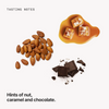 Tasting notes: nut, caramel and chocolate