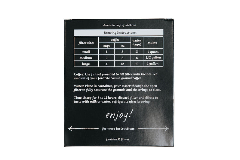 Alto Cold Brew Filter Bags
