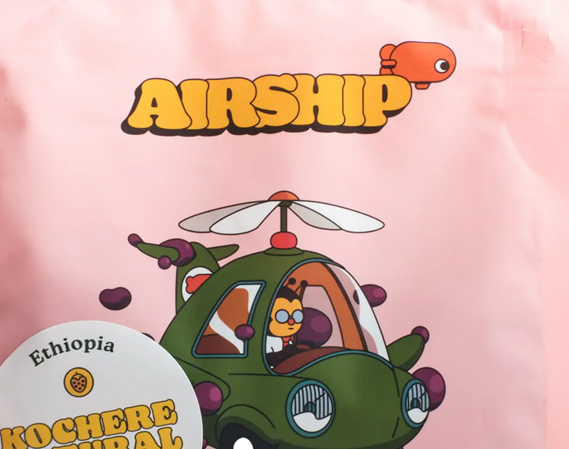 Airship’s cafe in the Coler Mountain Bike Preserve is one of the country’s coolest, with equally creative packaging and sourcing.