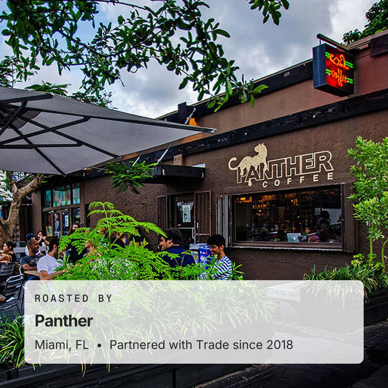 Roasted by Panther, Miami, FL