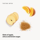 Tasting notes: apple, citrus and brown sugar
