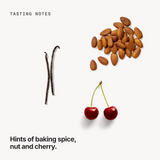 Tasting notes: baking spice, nut and cherry