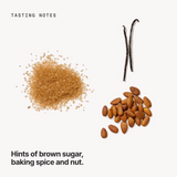 Tasting notes: brown sugar, baking spice and nut