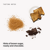  Tasting notes: brown sugar, roasty and chocolate 