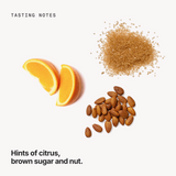 Tasting notes: citrus, brown sugar and nut