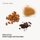 Tasting notes: nut, brown sugar and chocolate