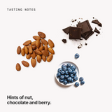 Tasting notes: nut, chocolate and berry