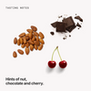  Tasting notes: nut, chocolate and cherry 