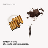 Tasting notes: roasty, chocolate and baking spice
