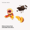  Tasting notes: stone fruit, chocolate and citrus 