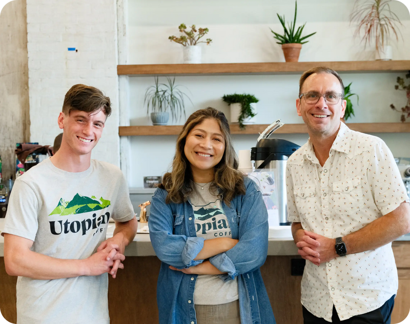 Utopian Coffee was founded more than a decade ago by two cousins who share a love for coffee and the people who grow it.